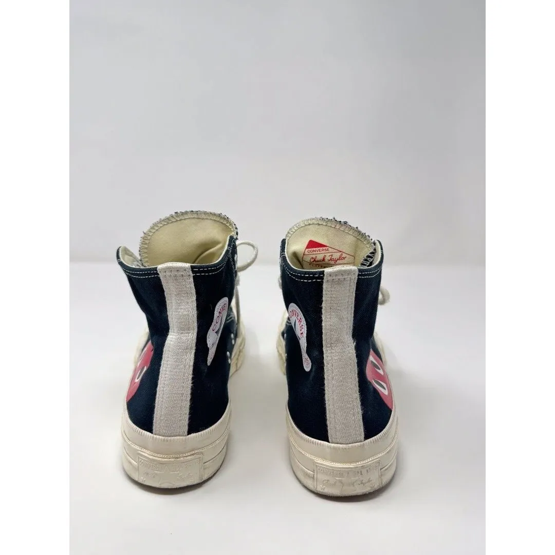 Comme Des Garcons PLAY x Converse Unisex Chuck Taylor Sneaker Men 5.5 Women 7.5 - Image 8