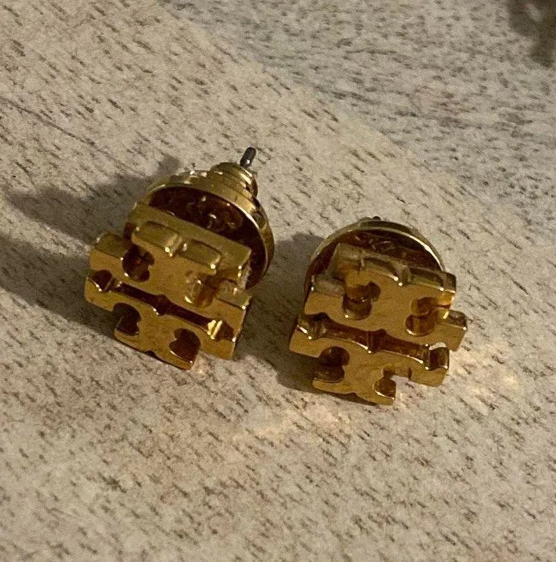 Tory Burch Gold Earrings - Image 2