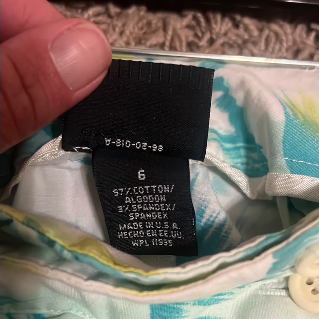 Mixit Artistic Blue and Green Skorts for Summer - Image 6