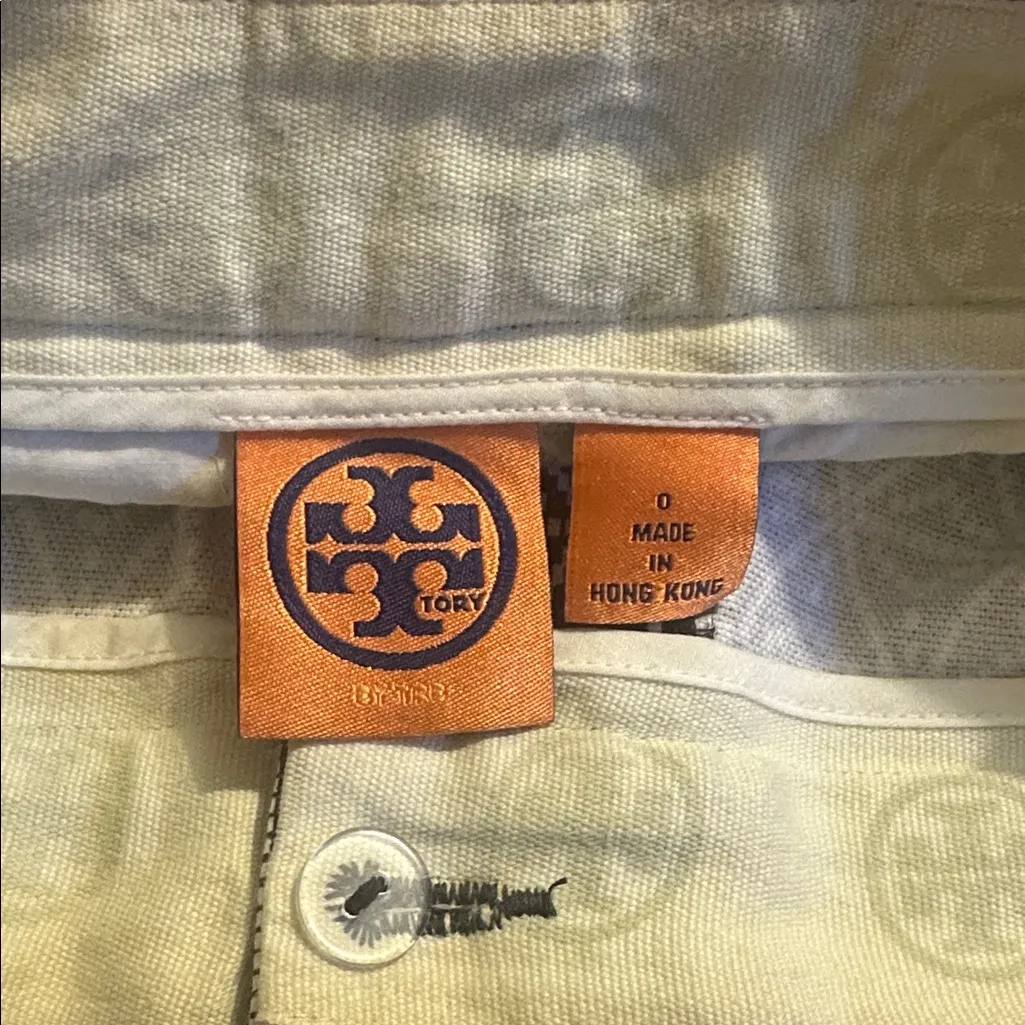 Tory Burch  Vintage Printed Pant Boho Bohemian Size 0 - Image 3