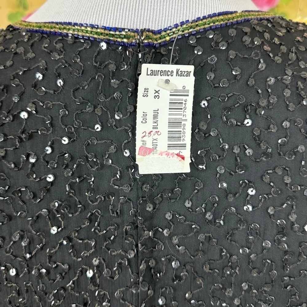 LAURENCE KAZAR Beaded Millennium Top - Image 13