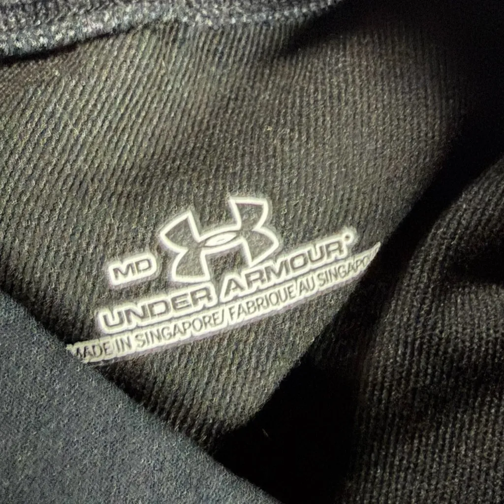 Under Armour Coldgear Womens Medium Base Layer Mock Neck Black Ski Fitted - Image 8