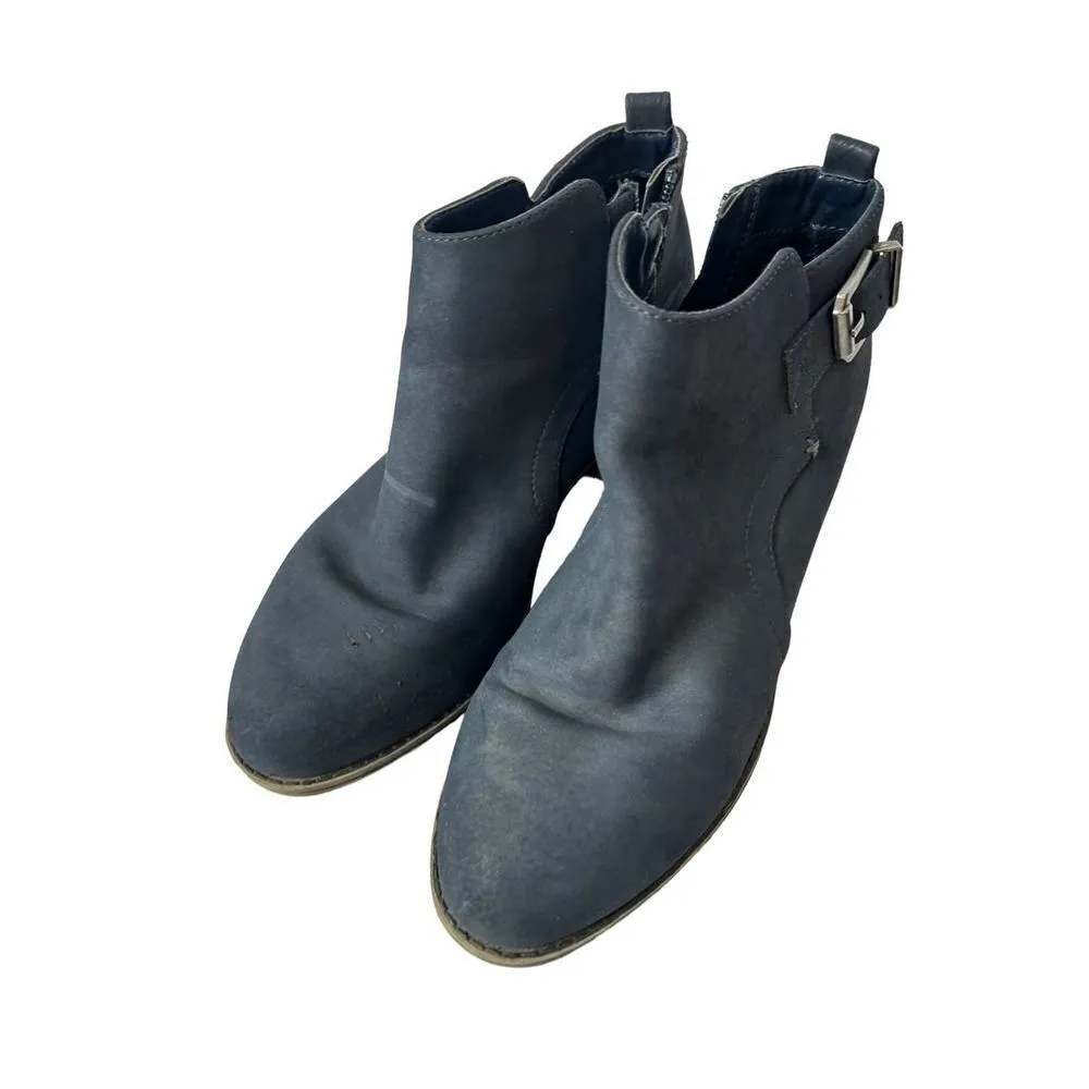 WhiteMt. Yvette black synthetic man made leather ankle bootie size 7.5 black - Image 5