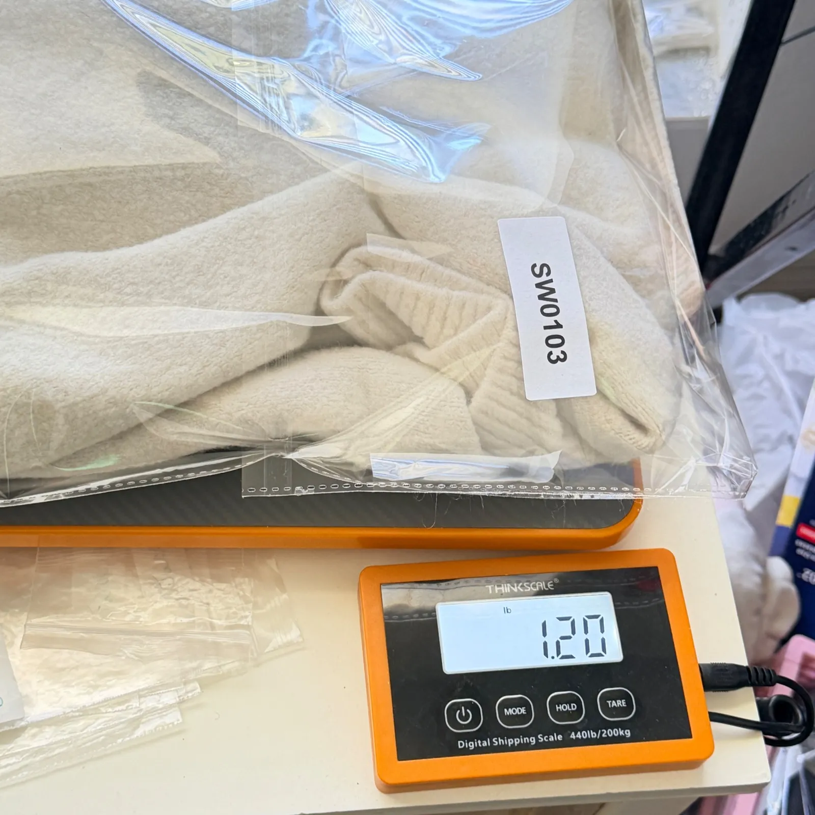 ZARA Knit Mock Neck Sweater Sz Lg Cream Oatmeal Cozy Oversized Boxy Lagenlook - Image 10