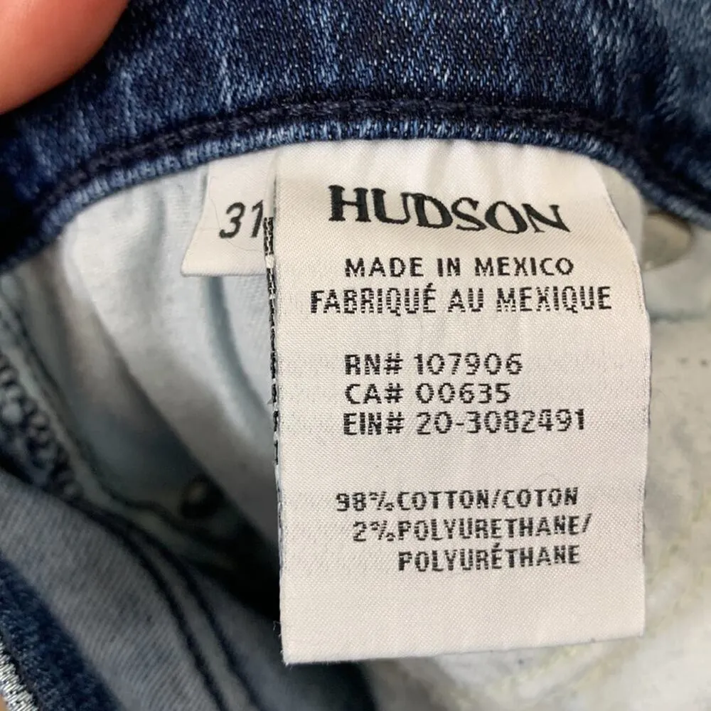 Hudson Nico Midrise Ankle Released Hem Skinny Jeans - Image 3