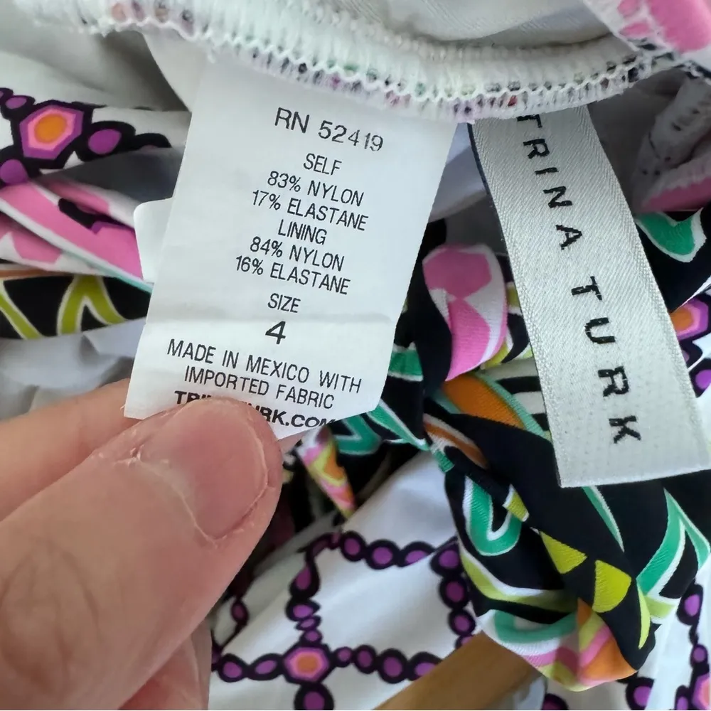 Trina Turk ‘Kon Tiki’ One-Piece Size 4 - Image 8