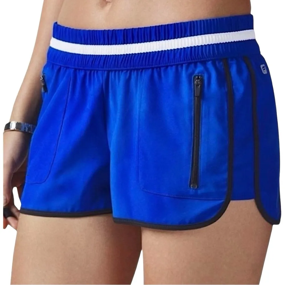 Fabletics Blue Tyson Shorts Size Small - Image 12