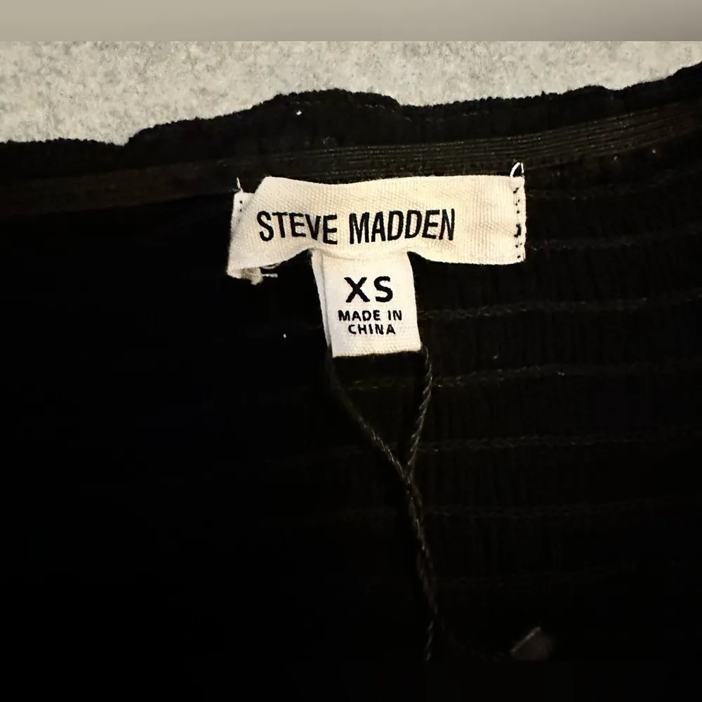 NWT Steve Madden Sammia Top black size XS - Image 6