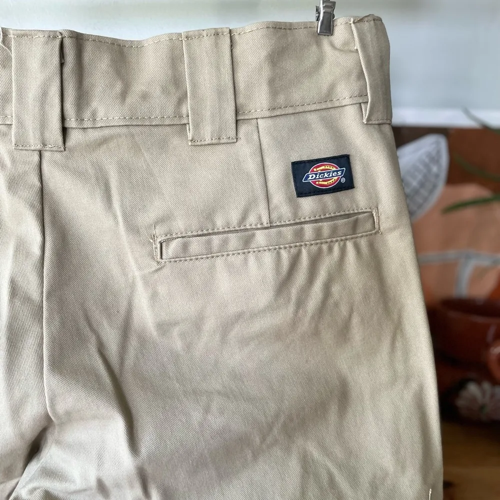 Dickies Flex Slim Straight Cargo Workwear Khaki Pants Size 31 x 32 - Image 11