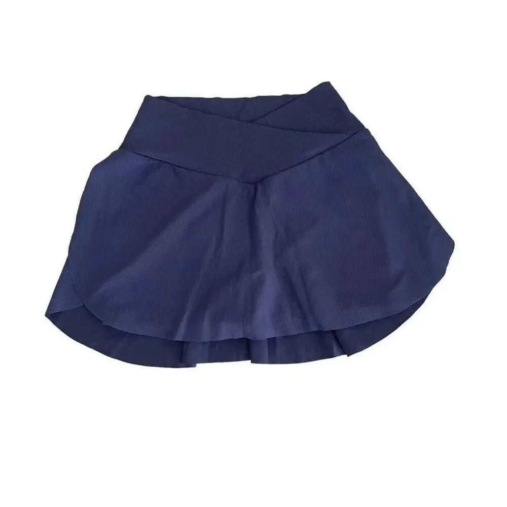 Halara Patitoff Navy Everyday Cloudful Air Fabric 2-in-1 Crossover SZ  M #1662 - Image 3