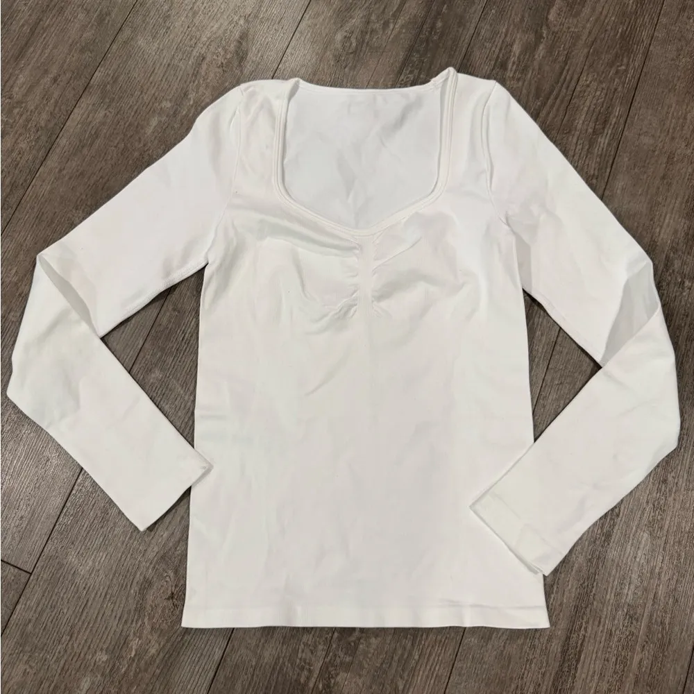 QQQ 90% nylon top 🌸 White - Image 4