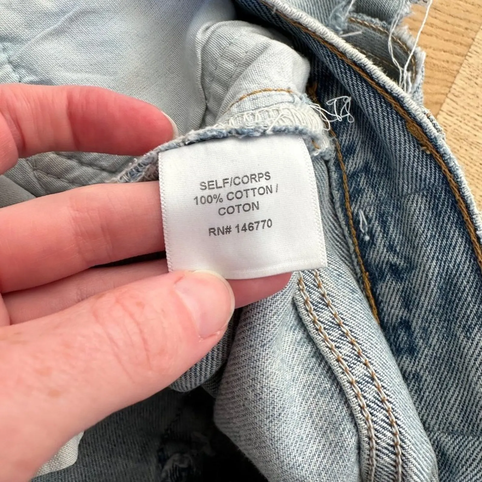 Re Done - Reconstructed High Waist Destroyed Jeans - Image 5