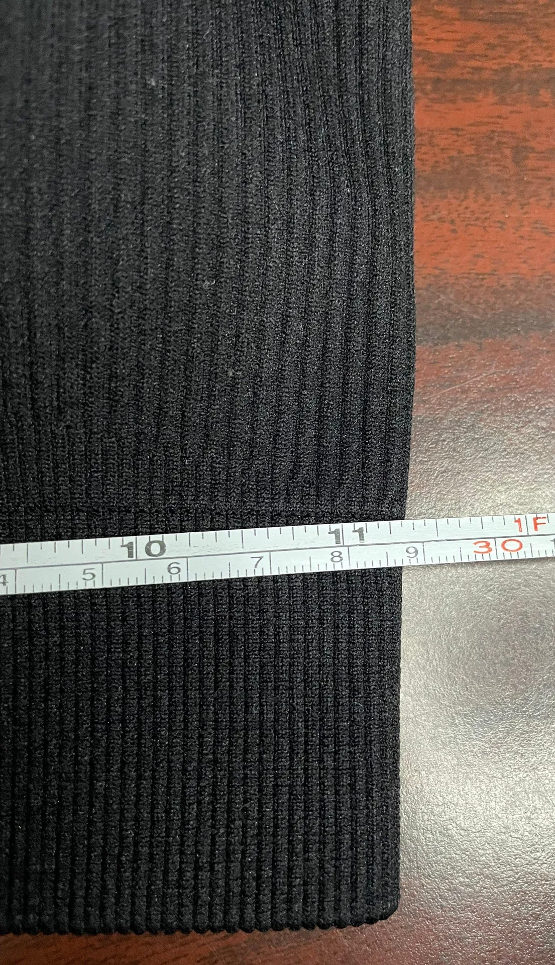 Ribbed Black Sports Bra - Image 6