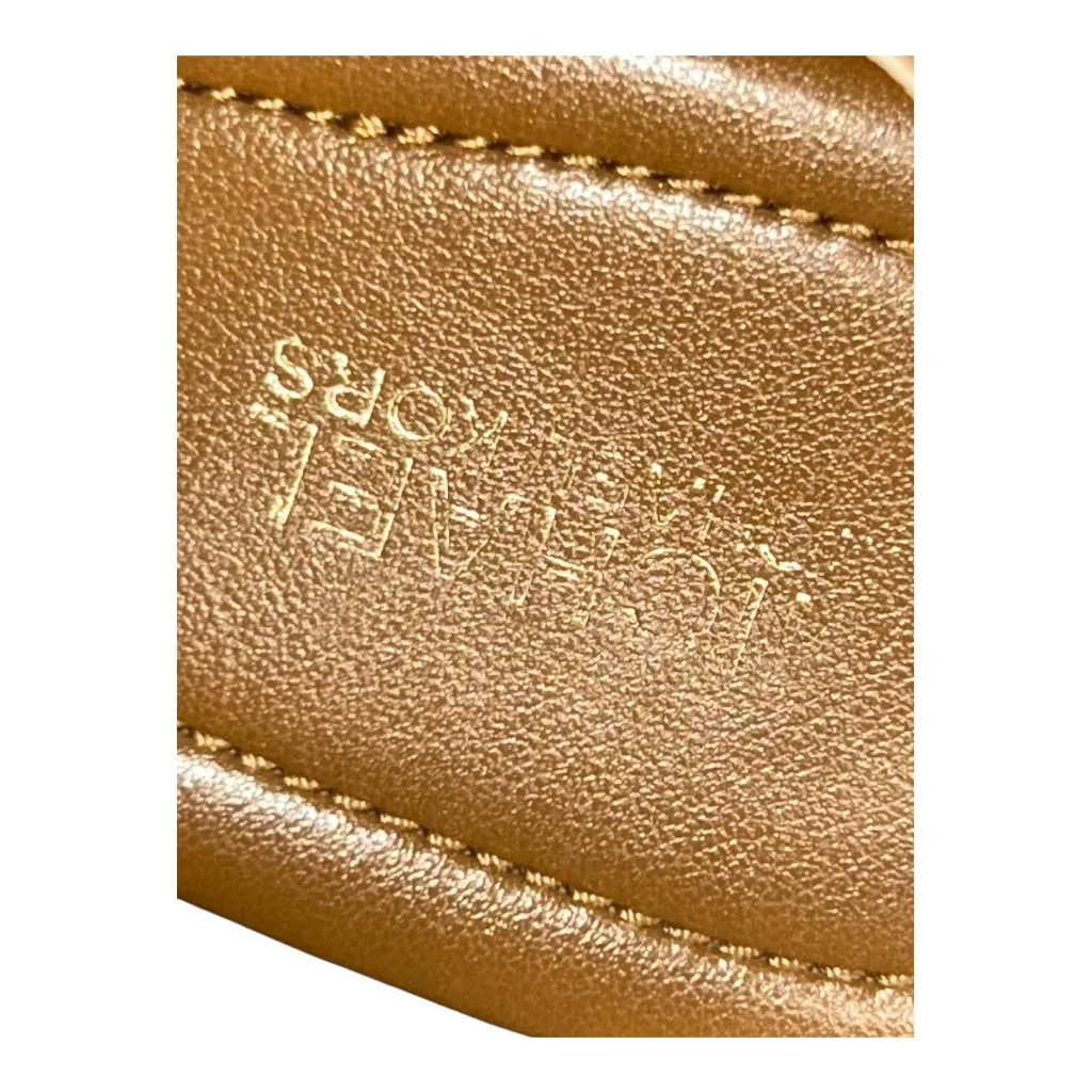 Michael Kors Holly Sandals Women's Size 6M Brown Rope Trim Wedge Heel - Image 6