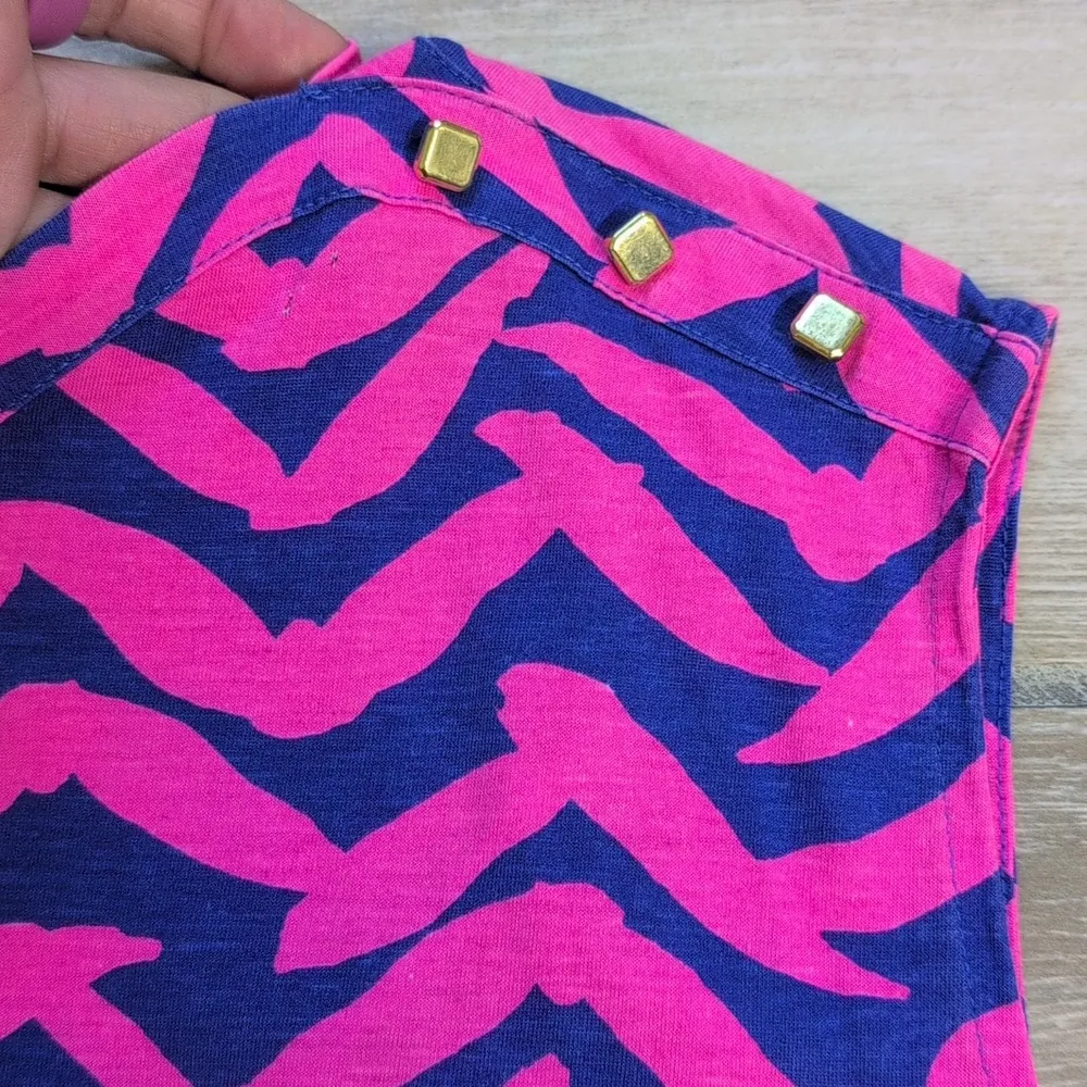 Lilly Pulitzer Pop Pink Robyn Pima Cotton Shift  Style 68649 | Lilly Shift Dress - Image 12