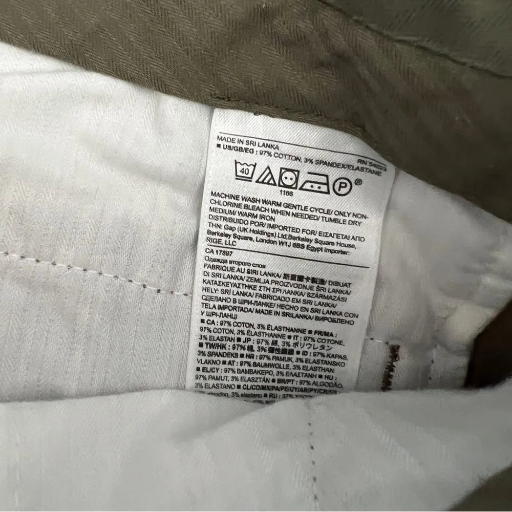 Banana Republic Ladies Chino Shorts Size 2 - Image 5