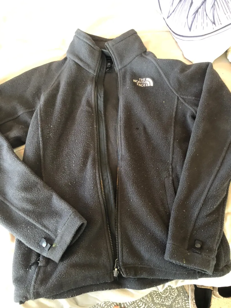 The North Face Black Zip-up Jacket - Image 2