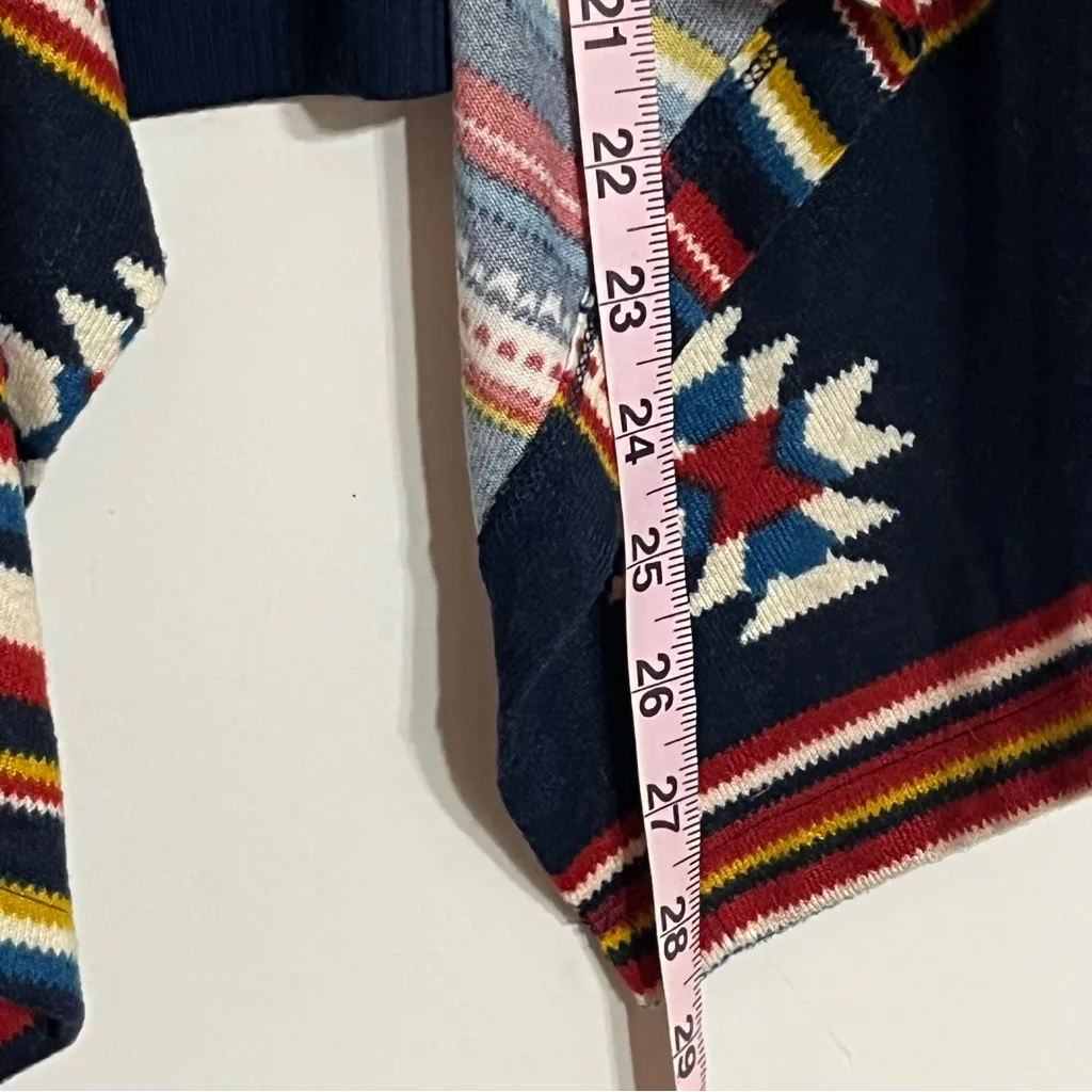 Women’s Wet Seal Open‎ Front Long Sleeve Southwestern Pattern Cardigan Size XL - Image 6