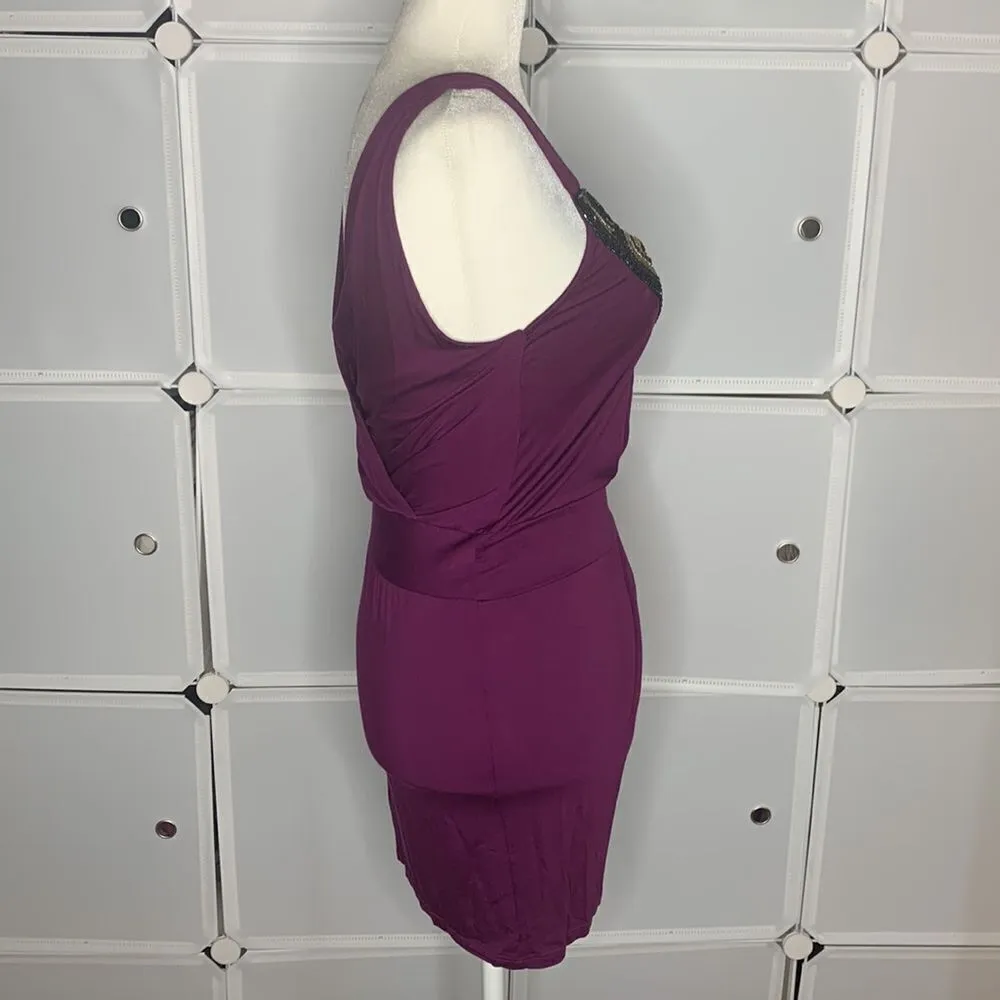 Solemio Beaded tank Dress Size Small - Image 6