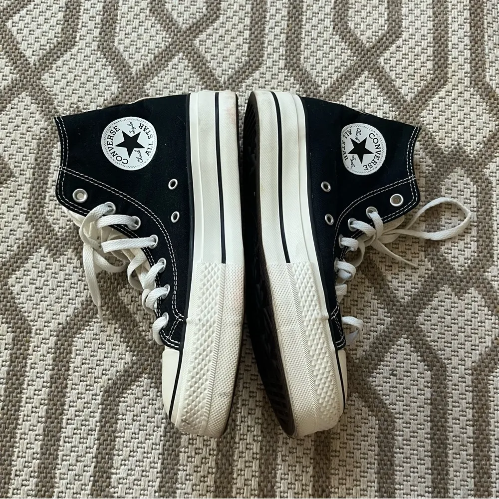 Converse custom chuck taylor all star lift platform canvas  black/ zebra - Image 6