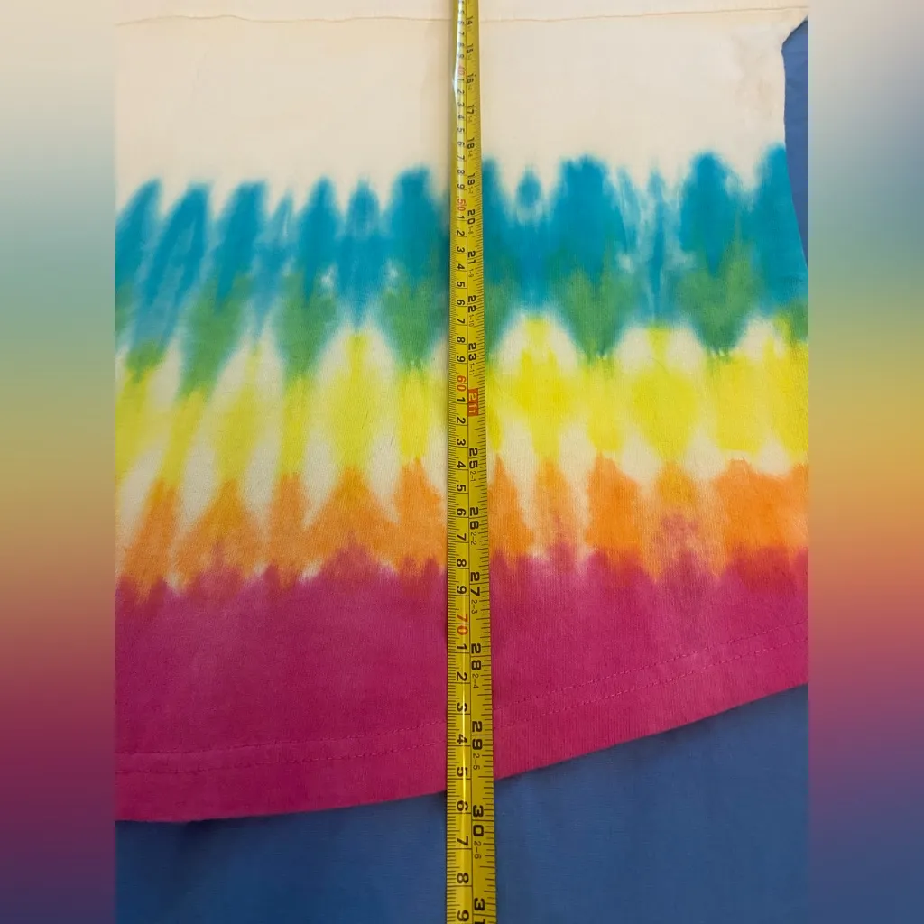 Walt Disney World Parks Dip Dye Adult Spirit Jersey Rainbow Lemon ICON Fresh NWT - Image 10