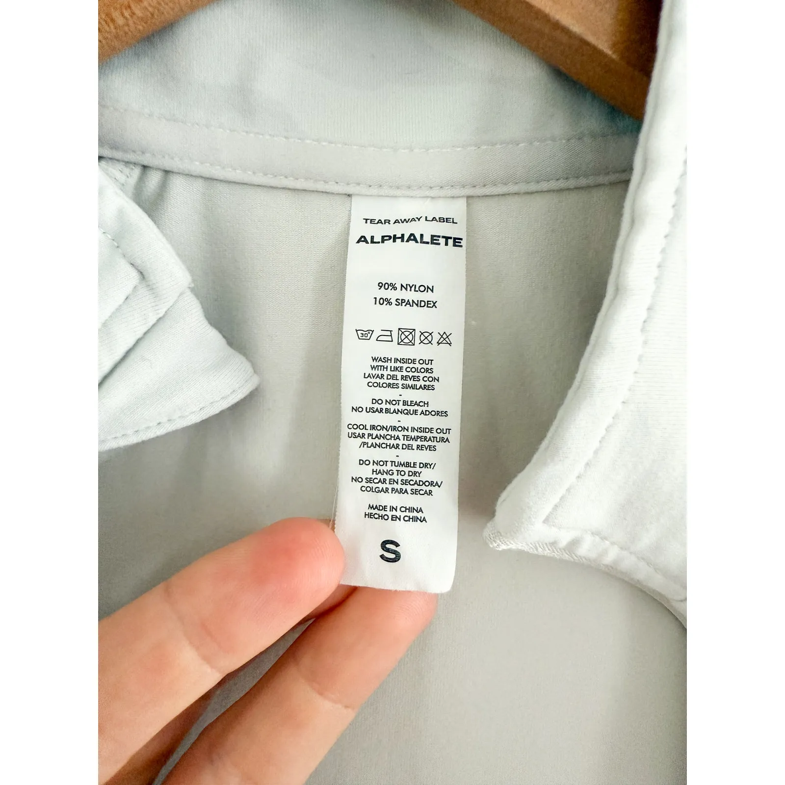 Alphalete | Premium Pro Elite Jacket Silver Camo | Sz S - Image 7