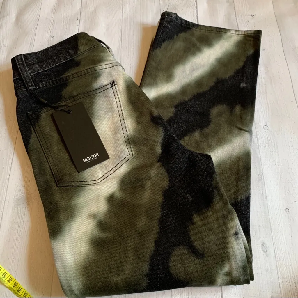 Hudson Tie Dye Army Mid-Rise Jeans - Image 3