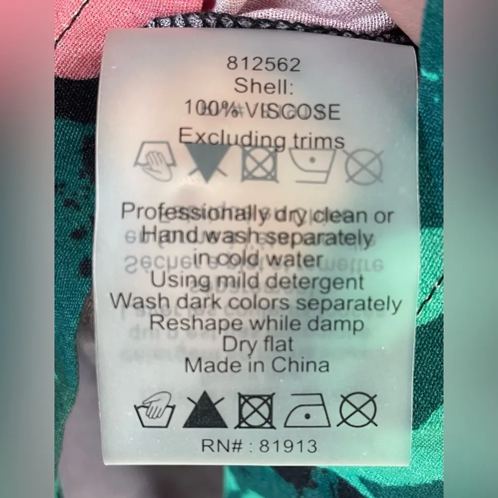 NWT Anthropologie Plenty by Tracy Reese Puff-Sleeved Floral Blouse Pink; size S - Image 6