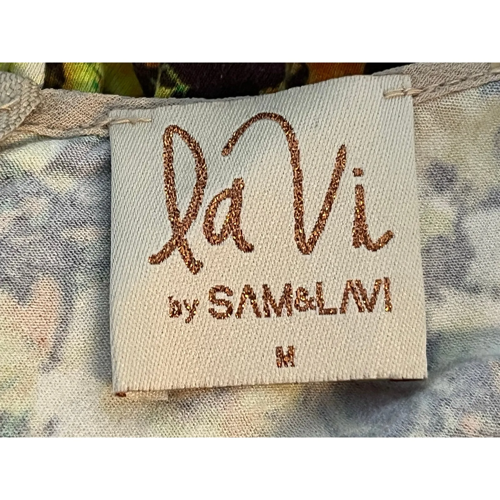 Anthropologie La Vi Dress Medium Yellow Floral Bodycon Trad Wife Spring Brunch - Image 8