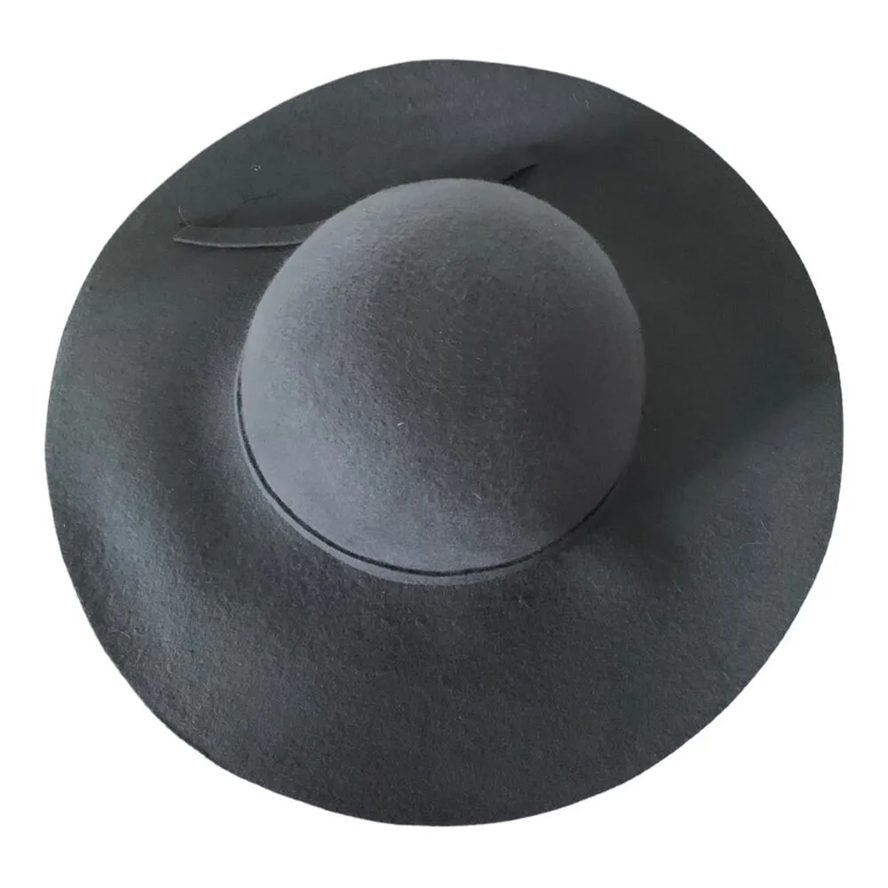 Urbanista floppy hat gray wool round brim one size cute summer new tags casual - Image 2