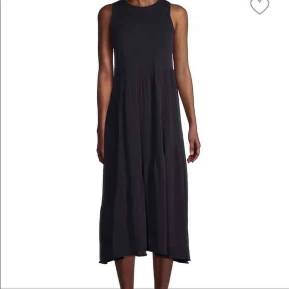 NWT Vince Shirred tank midi dress▪️size S - Image 2