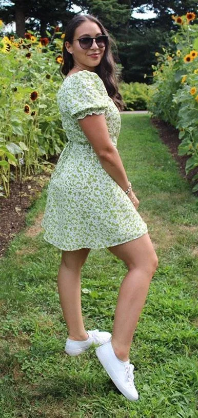 Forever 21  Short Green Dress  - Image 2