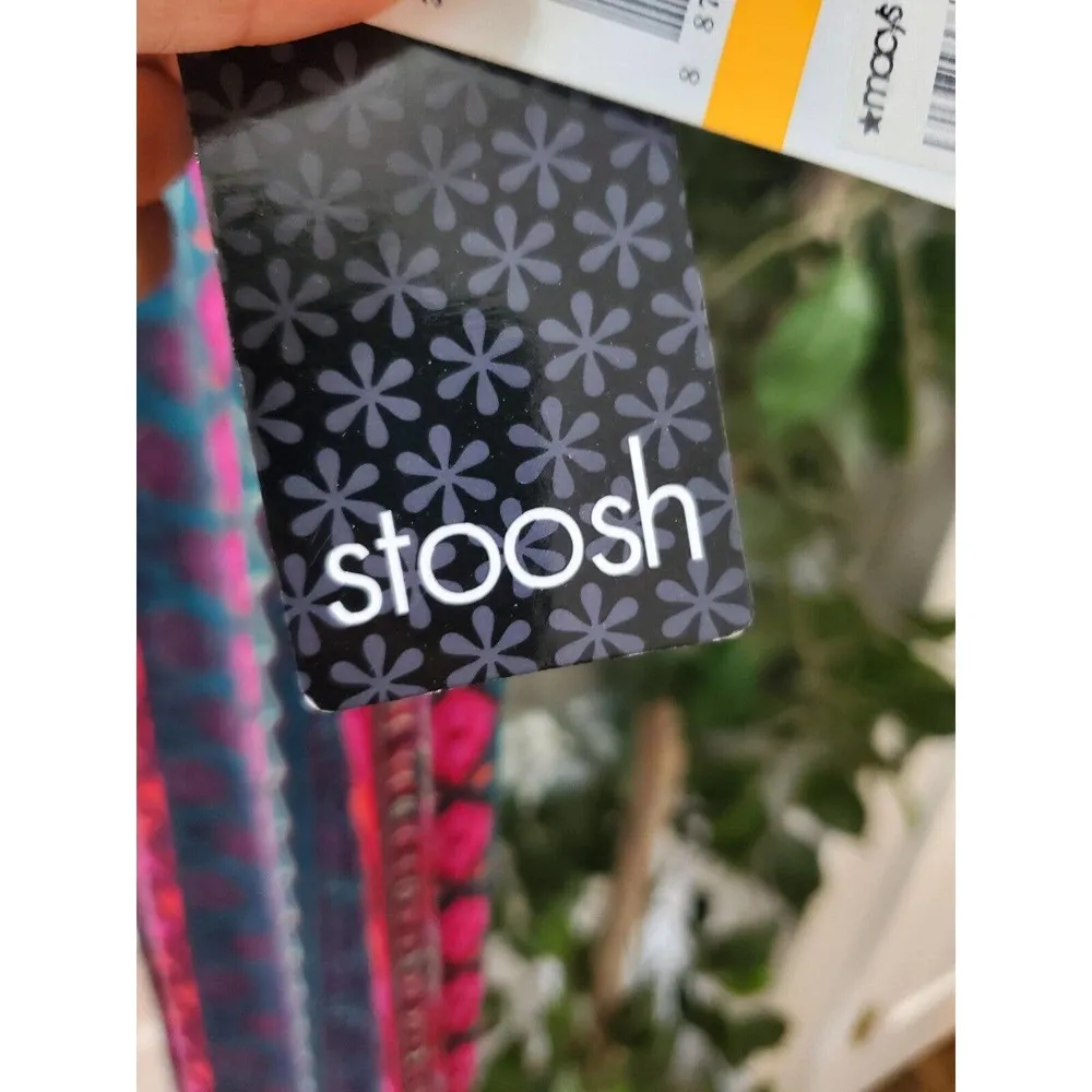 Stoosh Women's Jade Berry Multicolor Elastic High Waist Maxi Skirt Size Small - Image 4