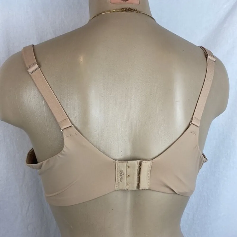 Soma Nude Memorable Full Coverage Lace Trim Underwire Bra 38C - Image 2