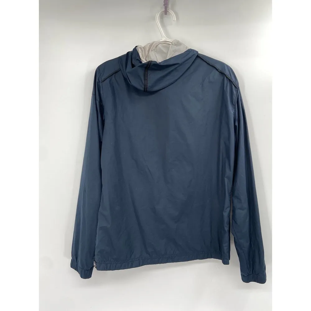 Aether Navy Blue Zip Up Waterproof Hooded Windbreaker Jacket Size 1 - Image 41