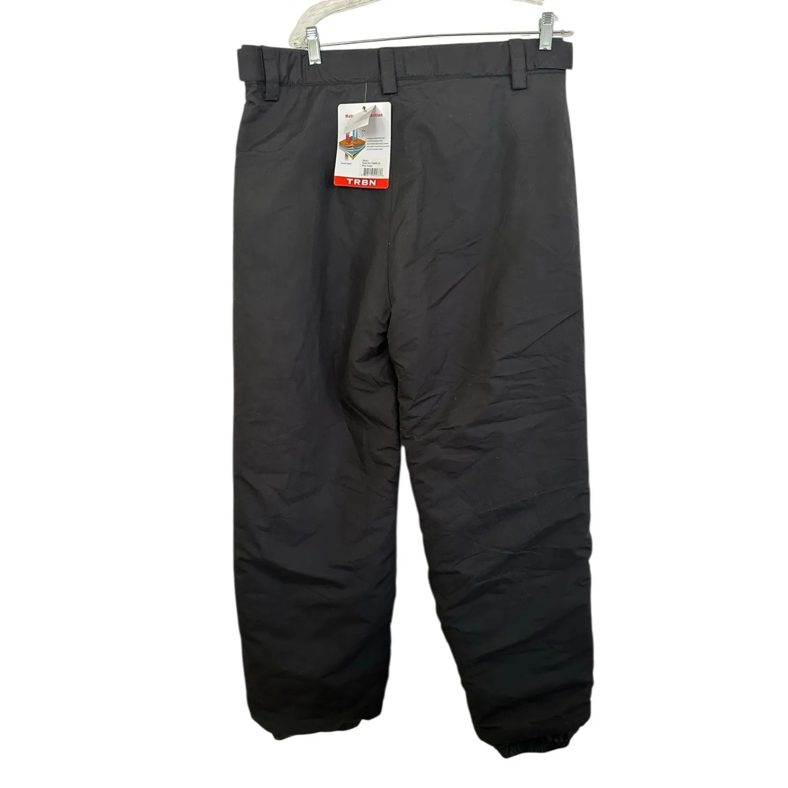 TRBN performance Mens Size Large Black ski pants Snowboard Ski - Image 3