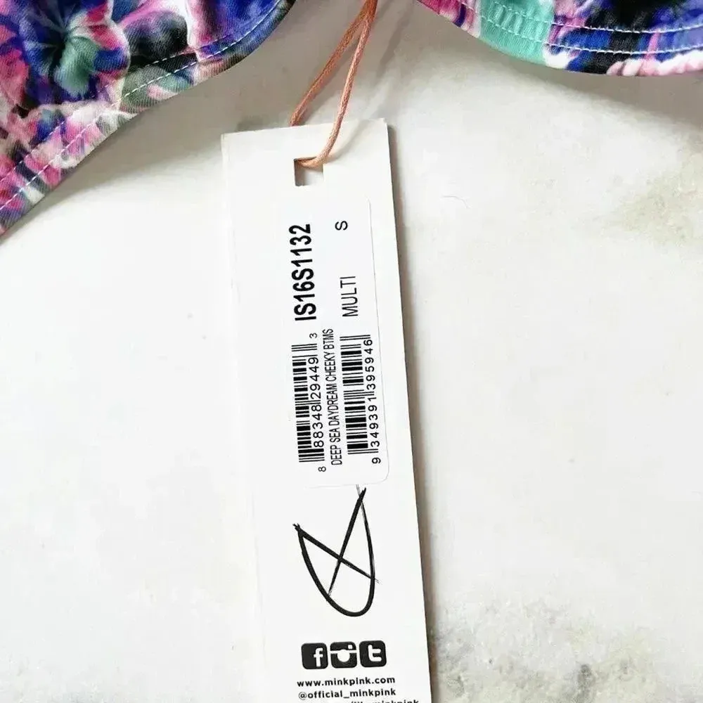 MINKPINK Deep Sea Daydream Bikini Bottom NWT - Image 8