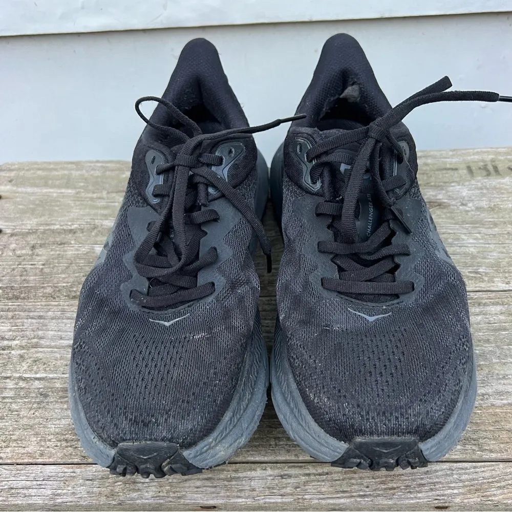 6.5D WIDE HOKA ONE ONE Challenger ATR 7 Wide 'Black' Women’s Style 1134500-BBLC - Image 2