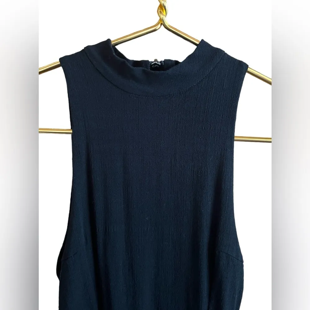 Free People Little Black Dress Cocktail with Open Keyhole Back and Zipper XS - Image 11