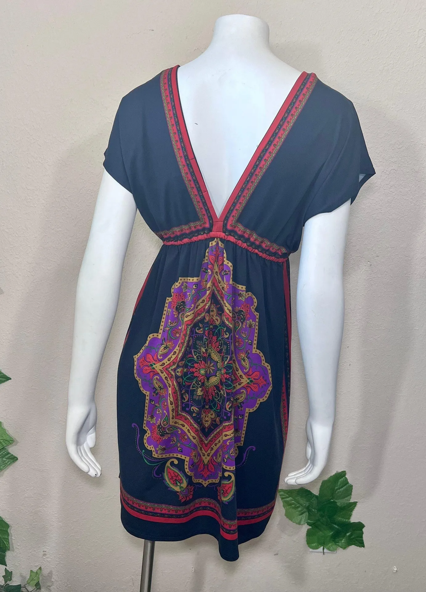 Flying Tomato Anthropologie Eastern Indian Floral Dress - Image 13