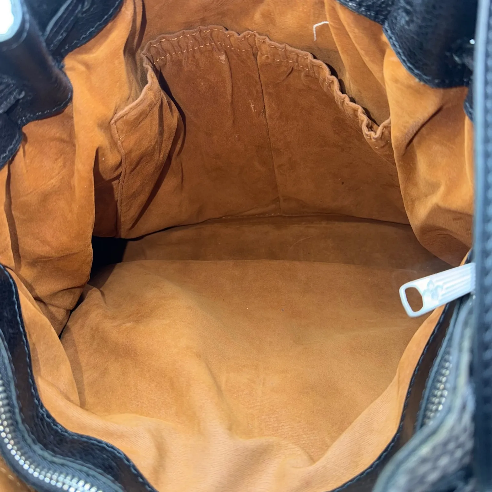 Patricia Nash 10 Year Anniversary Snakeskin Leather Bucket Tote Bag With Tassel - Image 13