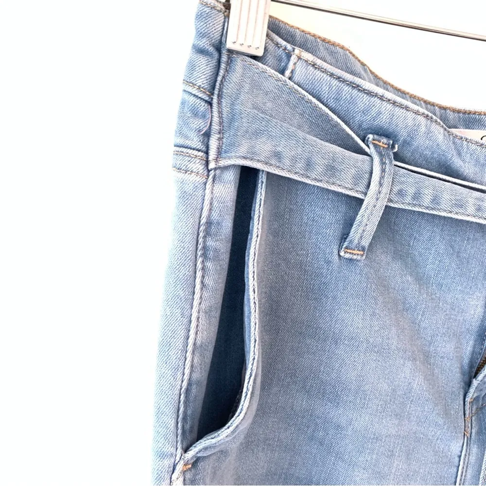 Mavi Jeans Stretch Cristin High-Rise Wide Leg Crop Raw Hem 26 - Image 9