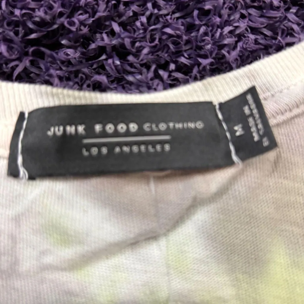 Def Leppard Hysteria Art Heavy Metal Band Tie-Dye T-Shirt M - Image 4