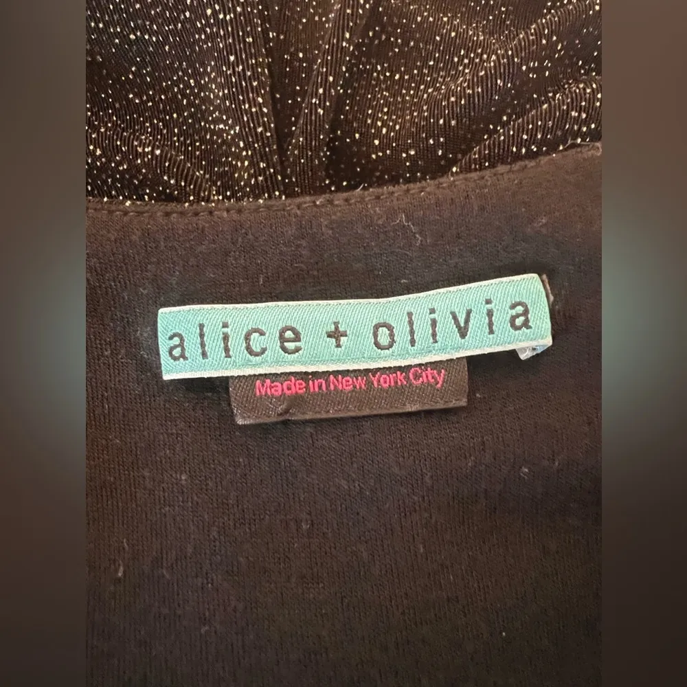 Alice + Olivia Glitter Sleeveless Jumpsuit - Image 8