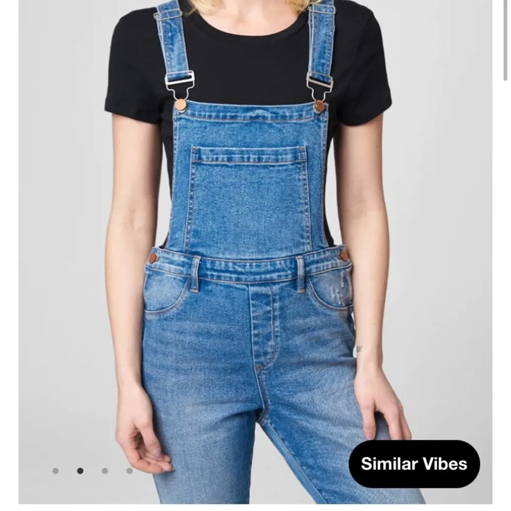 Blank NYC It’s Vintage Skinny Overalls Bibs - Image 4