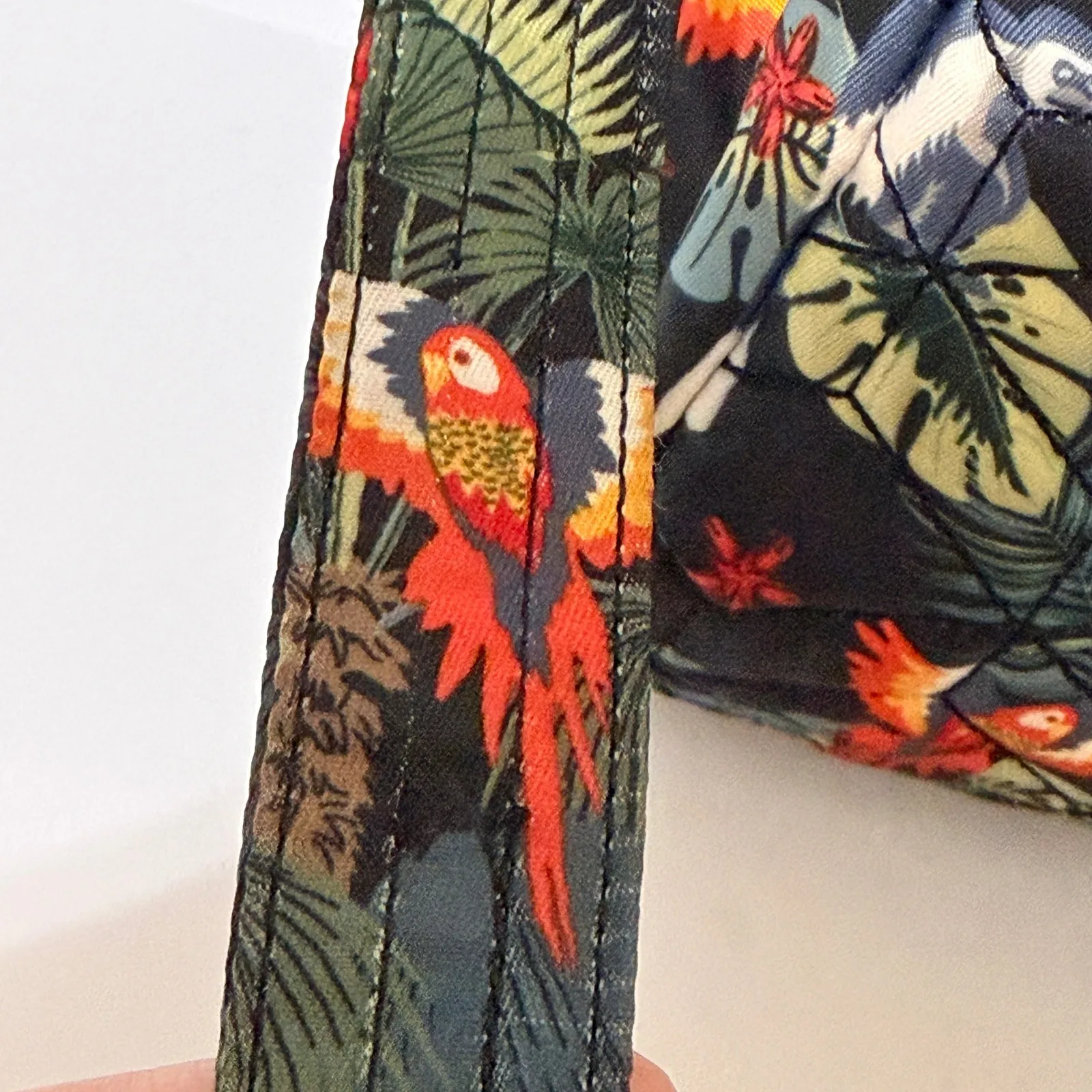 LUG Ranger Crossbody Bag Wildlife Tropical Jungle Animals Safari Black Nylon - Image 13