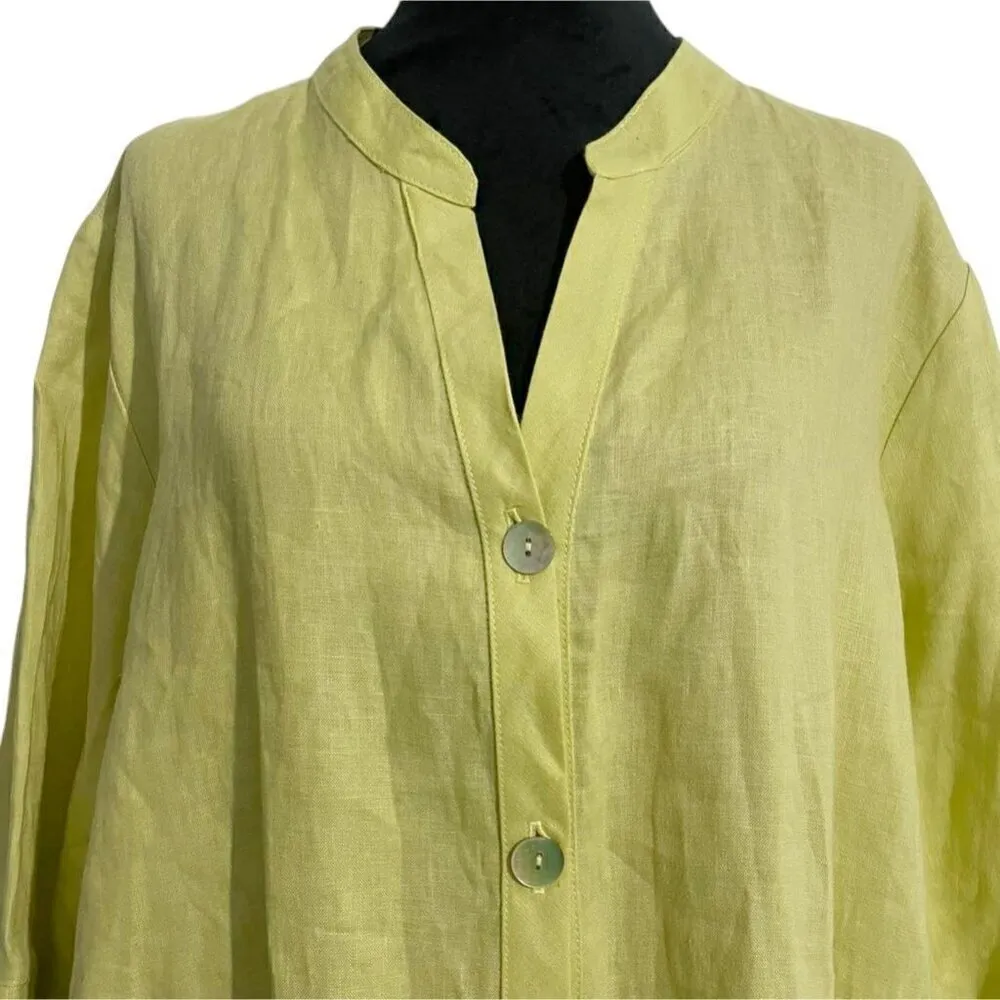 Moonlight by Y&S Fashion Size XXL Top Blouse Button Down Shirt Tunic Boho - Image 2