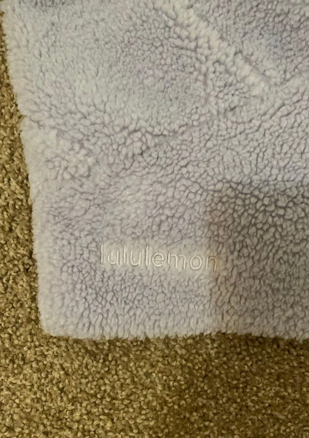 Lululemon Discontinued Fleece Scuba Half Zip - Image 2