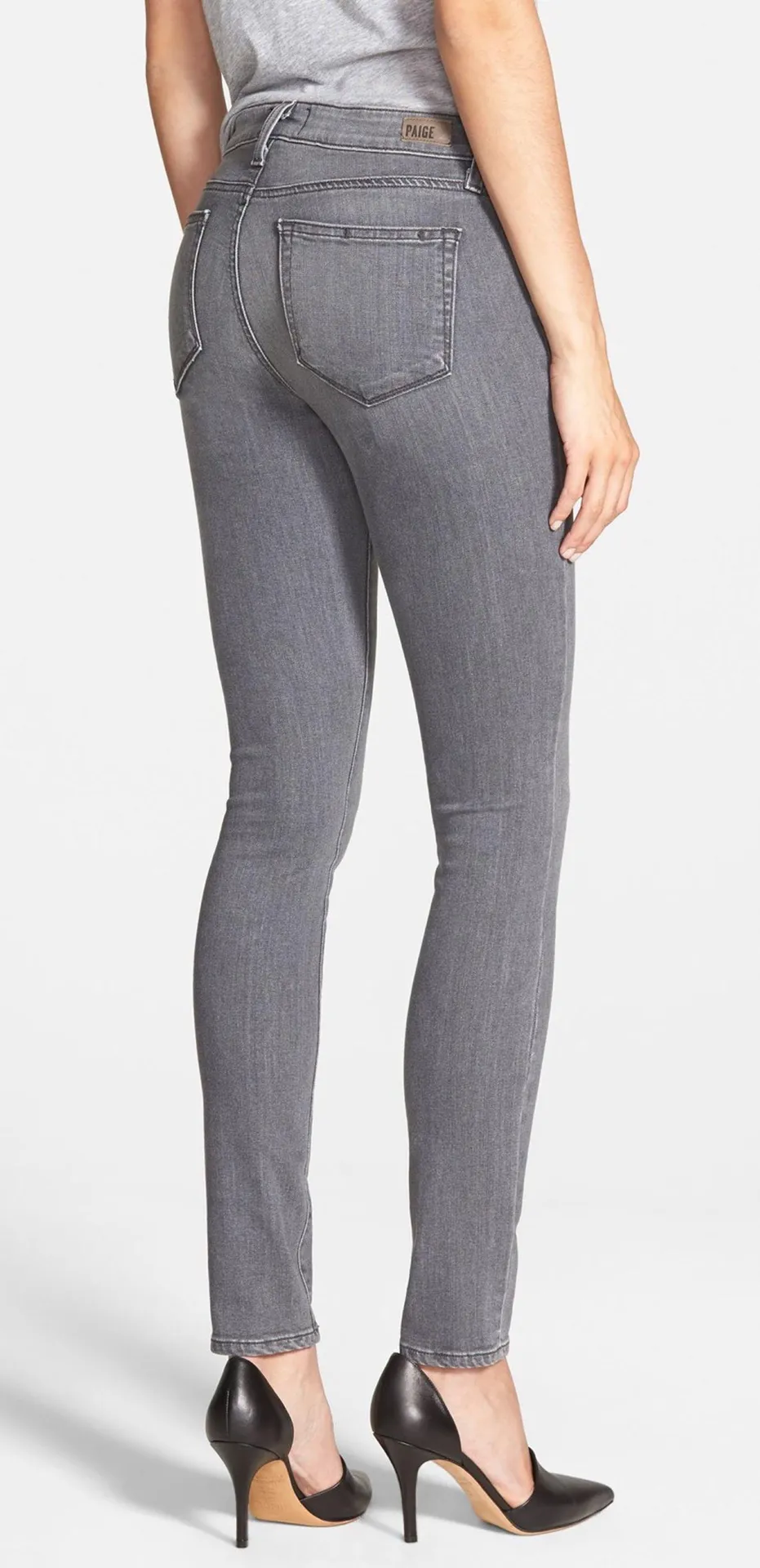 Verdugo Ultra Skinny Jeans Silvie Grey - Image 2