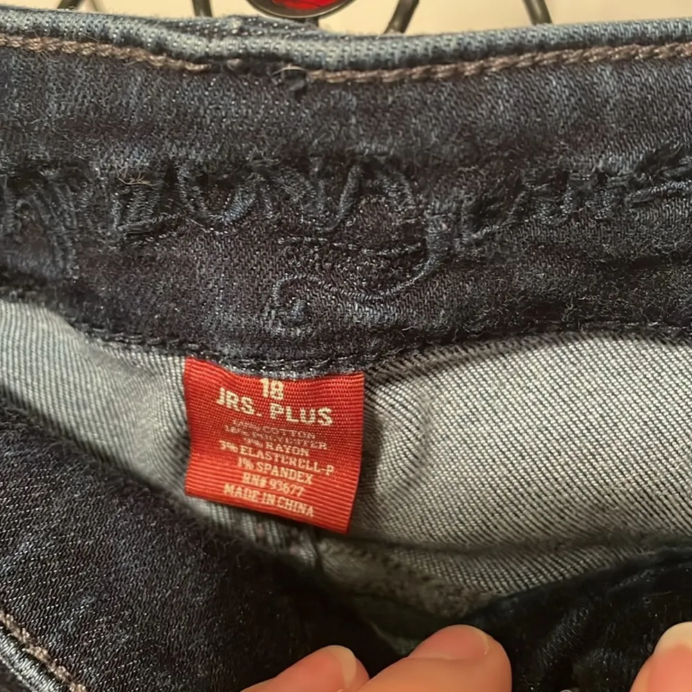 ๐๐๐BOGOHO๐๐๐Arizona Jean Co. Dark Wash Jeans/Jeggings-Size 18 - Image 6